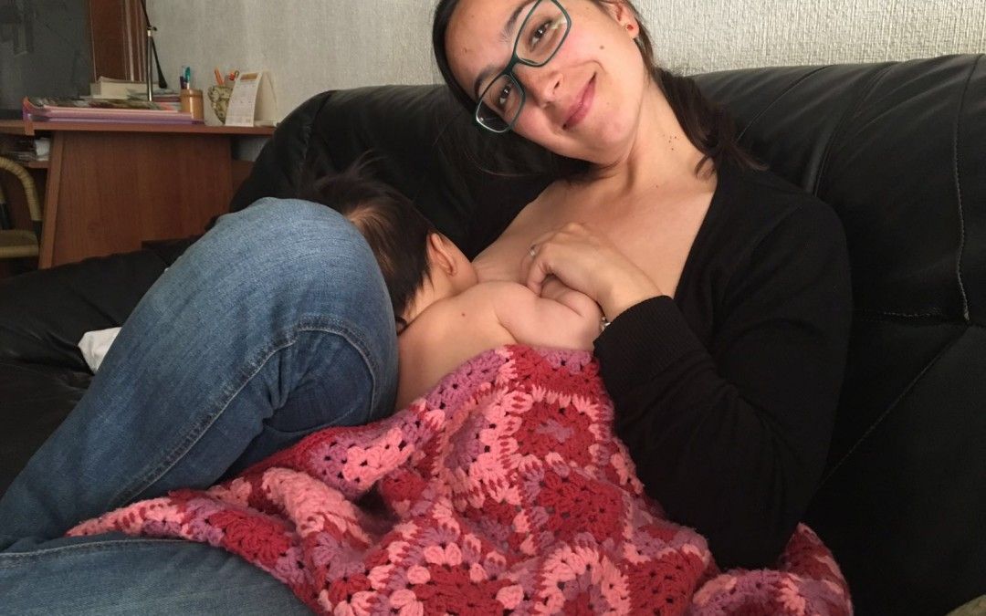 Pilar y Valle, 3 meses y medio de lactancia